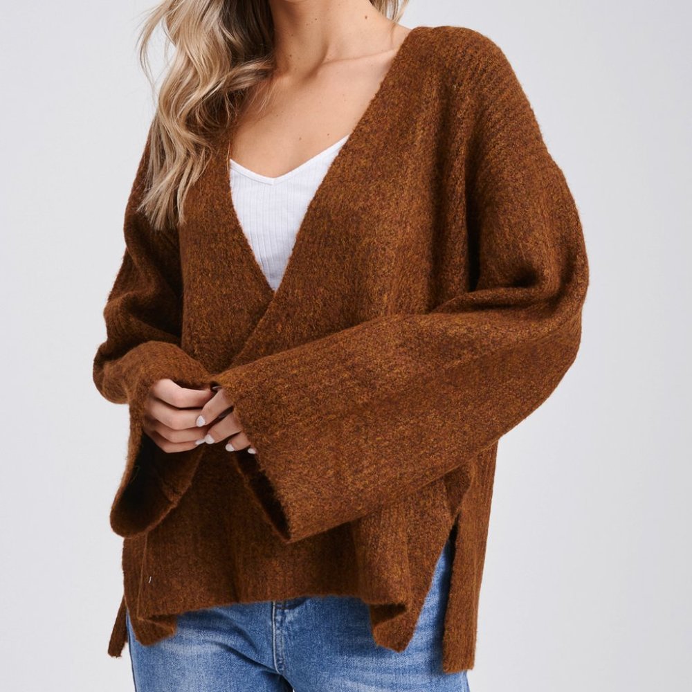 Issa Deep V Sweater - Picture 5 of 6